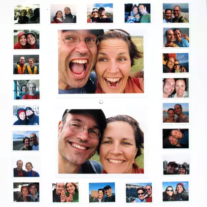 Longuentabarnak - Lynn's 50th scrapbook album