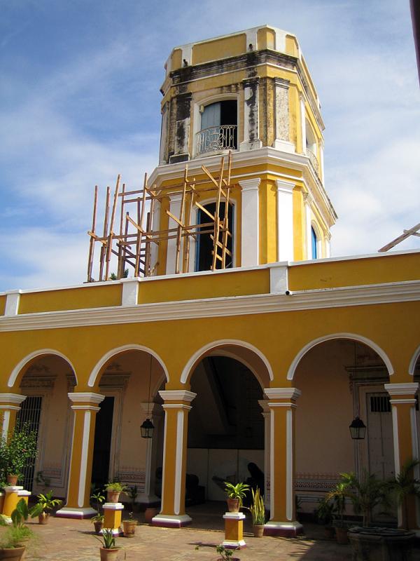IMG_8879.jpg - La Casa Cantero (Museo Histórico Municipal) - On monte en haut de la tour pour une superbe vue de Trinidad.