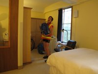 Aaah, enfin arrivé. On loge à l&#39;université.