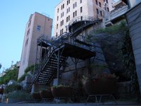 On remonte sur le rampart.