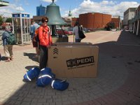 On retourne à Trois-Rivière en bus.