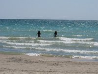 Stopping at the next long beach.