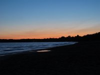 Sunset at the beach.