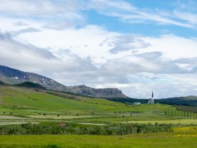 IMG_0689r Route de Þingvallavegur. Paysage près de Æsustaðavegur