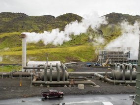 IMG_5585r Hellisheiðarvirkjun. Notre première visite touristique (de nerds), une Centrale d'Énergie Géothermique à environ 30 km de Reykjavík.